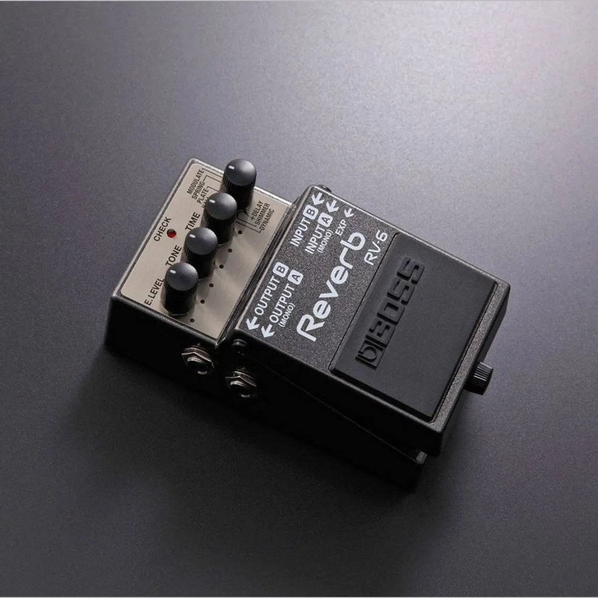 Boss RV-6 Reverb-Pedal, 8 Hall-Programme, kompakte Bedienung 4