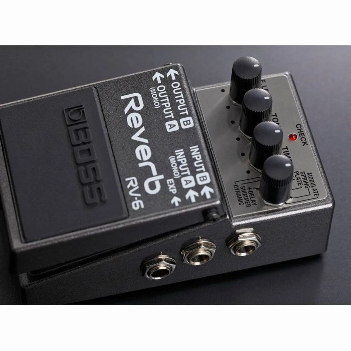 Boss RV-6 Reverb-Pedal, 8 Hall-Programme, kompakte Bedienung 5