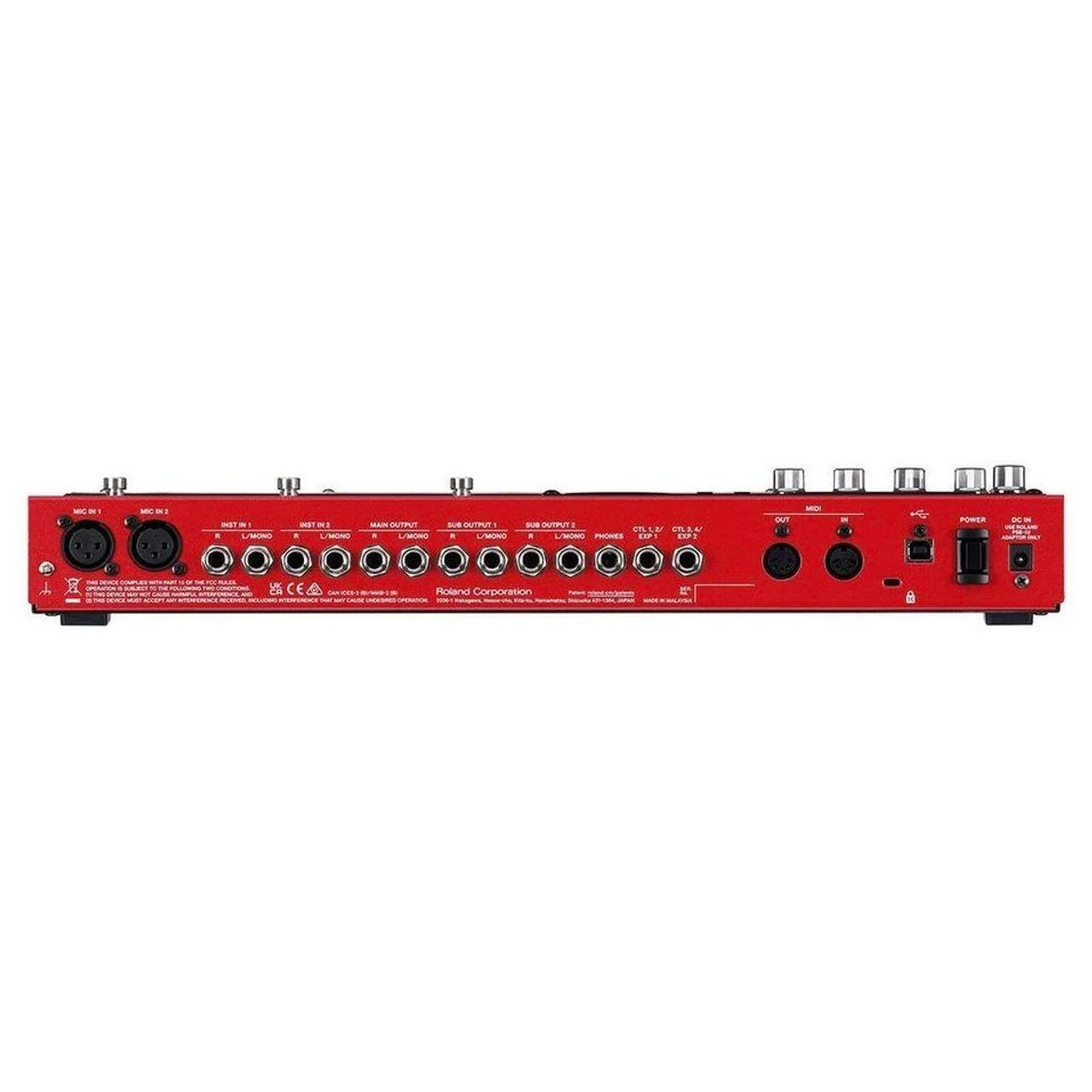 Boss RC-600 Loop-Station, 6 Spuren, integrierte Effekte, umfangreiche Anschlussmöglichkeiten 3