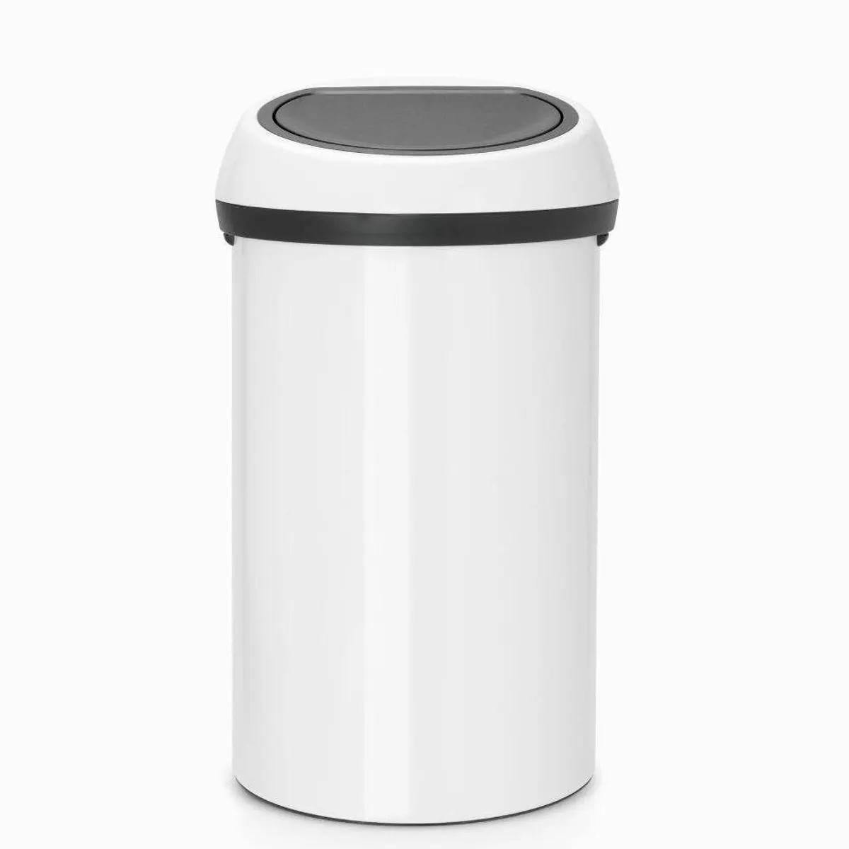 Brabantia Touch Bin 60 L, großer Müllbehälter mit Soft-Touch-Verschluss
