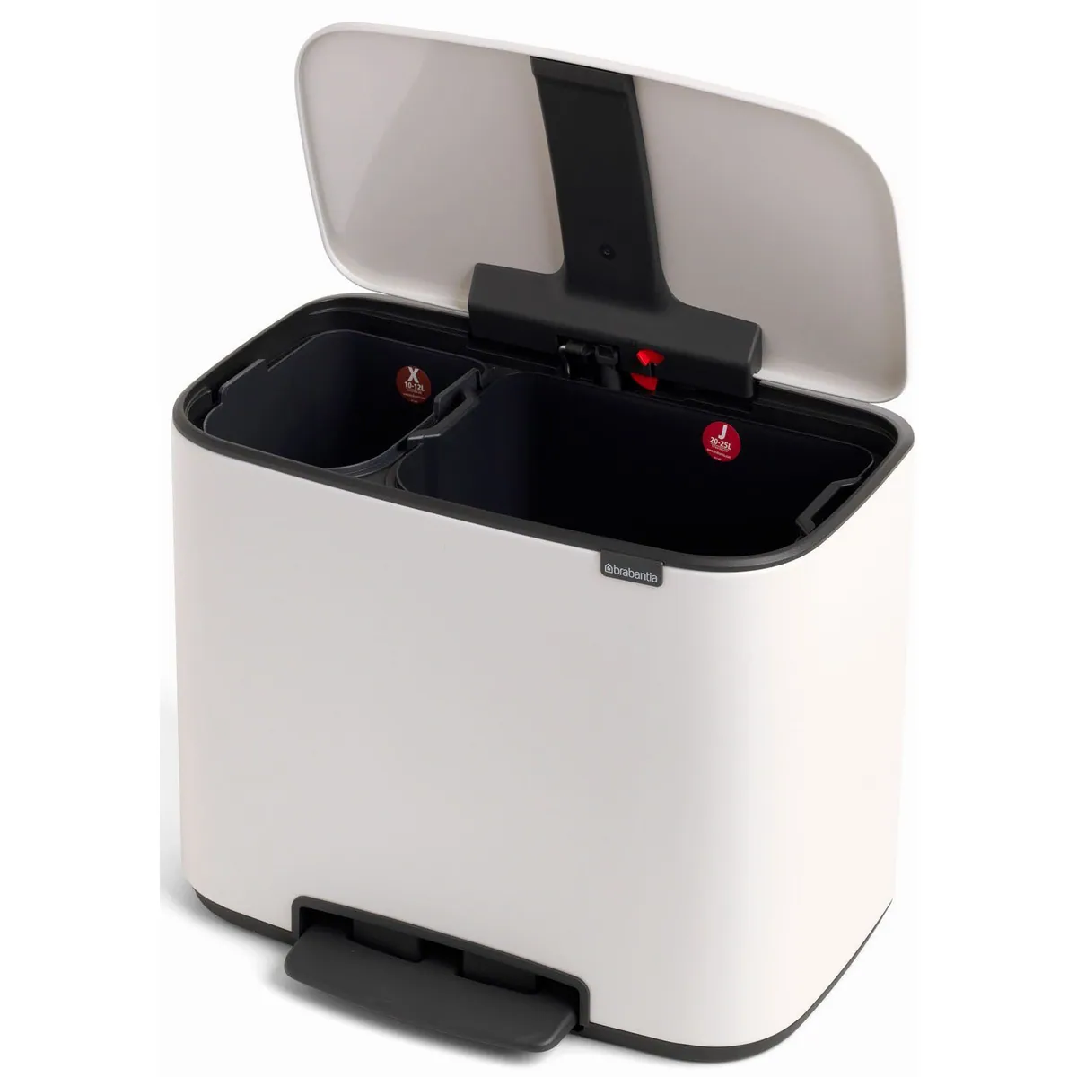Brabantia Bo Treteimer, 11 + 23L, sanft schließender Deckel, rutschfeste Standfläche 4