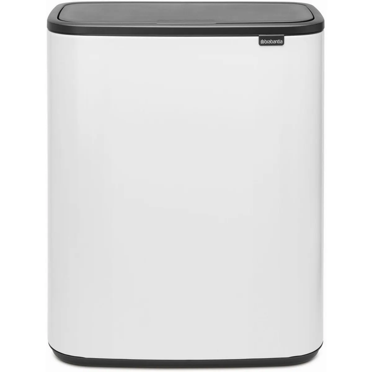 Brabantia Bo Touch Bin, 2 x 30L, Soft-Touch-Öffnungssystem, elegantes Design