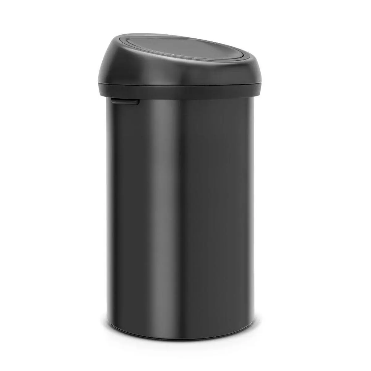 Brabantia Touch Bin 60 L, leises Öffnen, große Öffnung, Schutzbodenring