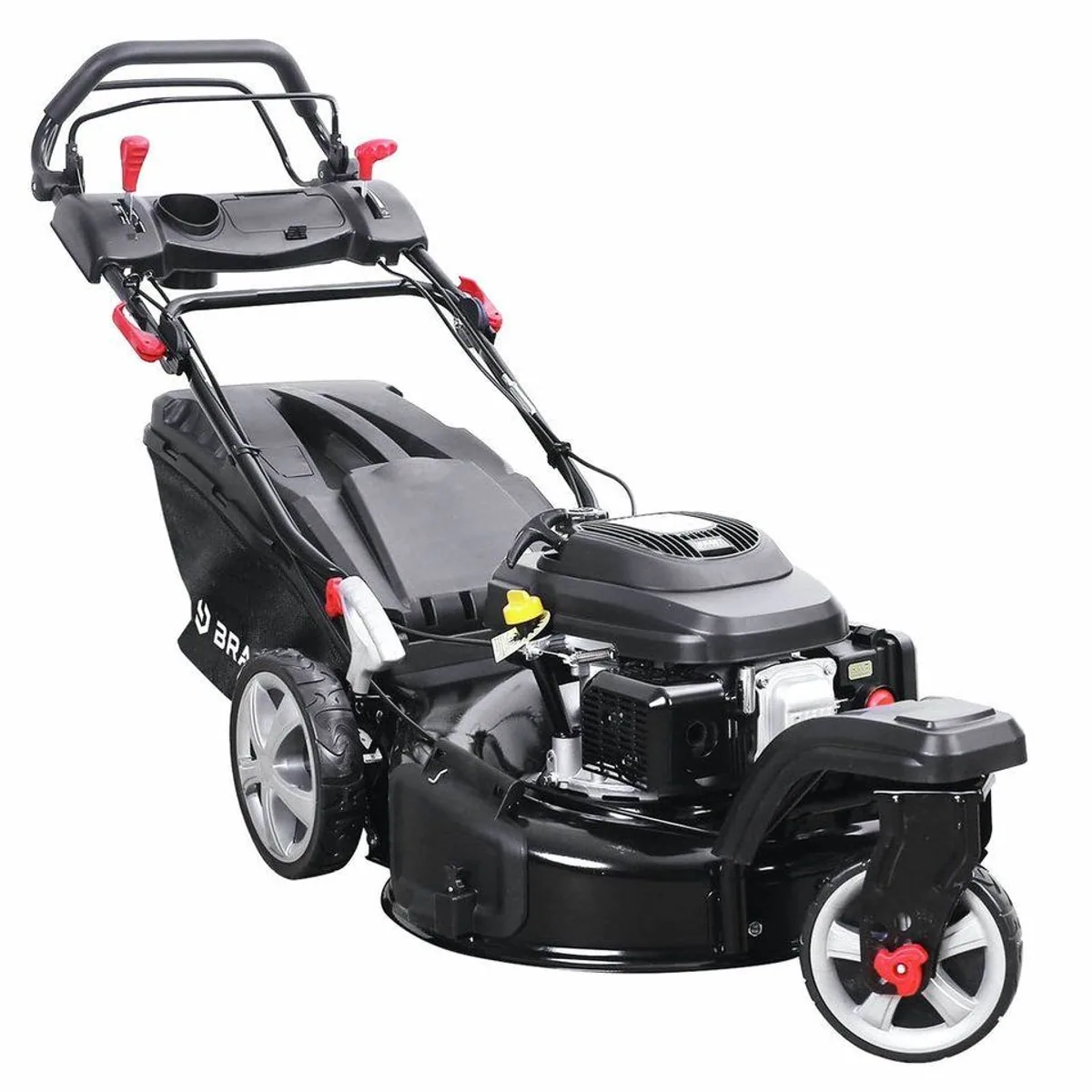 BRAST Trike Benzinrasenmäher, 360° Wendigkeit, 53 cm Schnittbreite, 5,2 kW Leistung