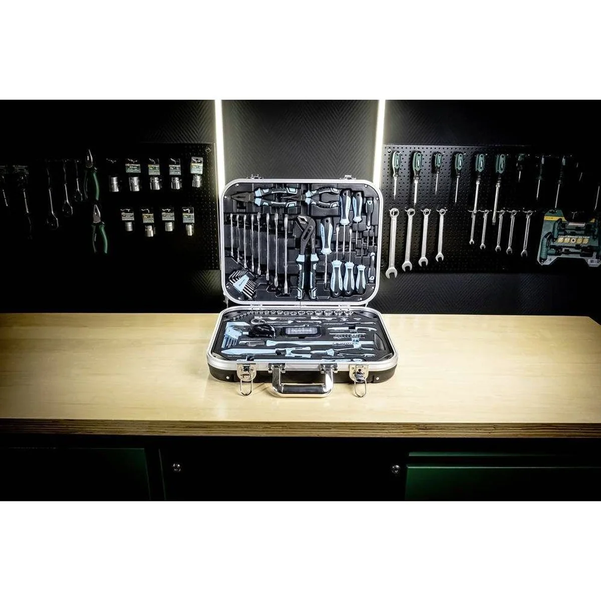 Brüder Mannesmann Werkzeuge Werkzeugset, 120-teilig, robust und vielseitig 4