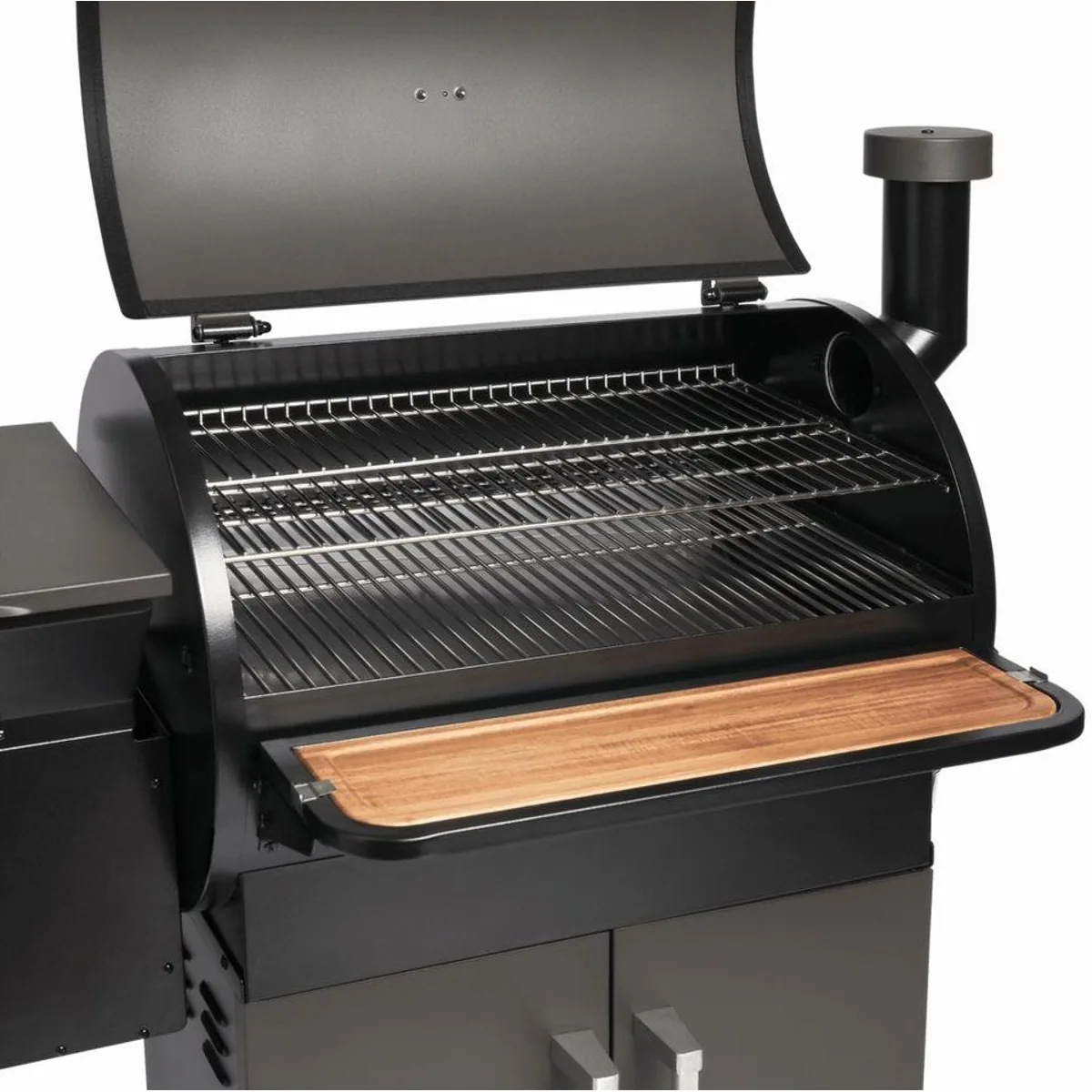 BURNHARD Smoker, präzise Temperaturkontrolle, große Grillfläche, langlebige Brennkammer 4