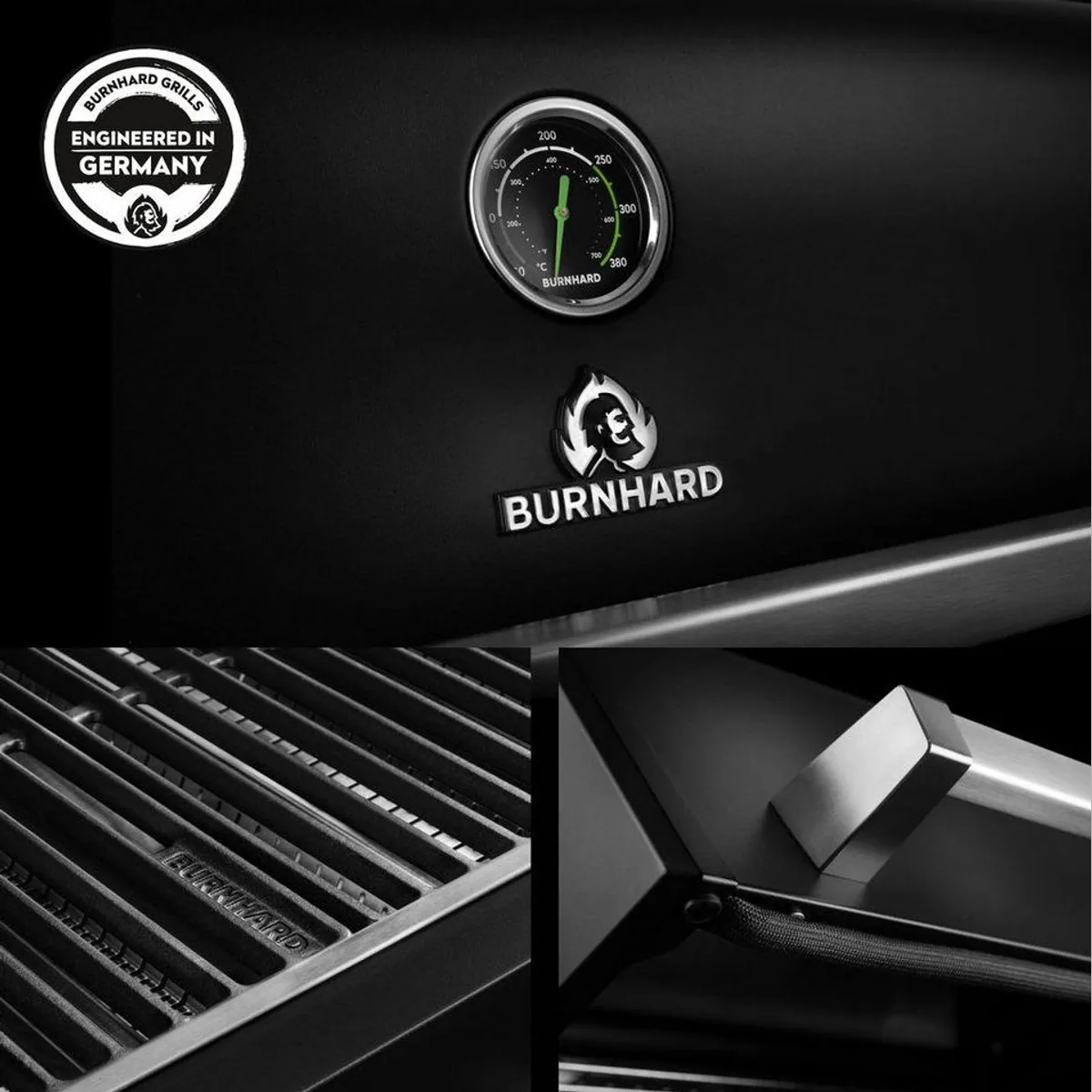 BURNHARD Fat FRED Deluxe+ Gasgrill, 6 Brenner, 900°C Infrarot, großes Grillfläche 4
