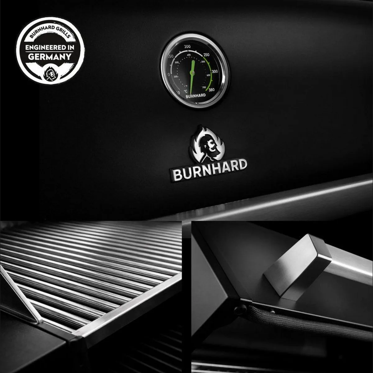 BURNHARD Fat FRED Deluxe+ Gasgrill, 6 Brenner, 900°C Infrarot, Edelstahlrost 4