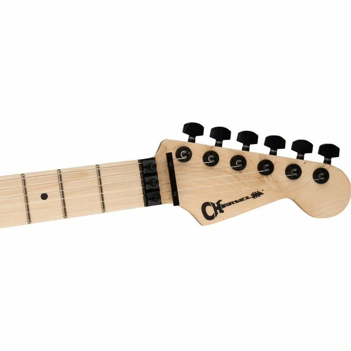 Charvel Pro-Mod San Dimas Style 1 HH FR, Hochglanz Schwarz, Seymour Duncan Pickups 5