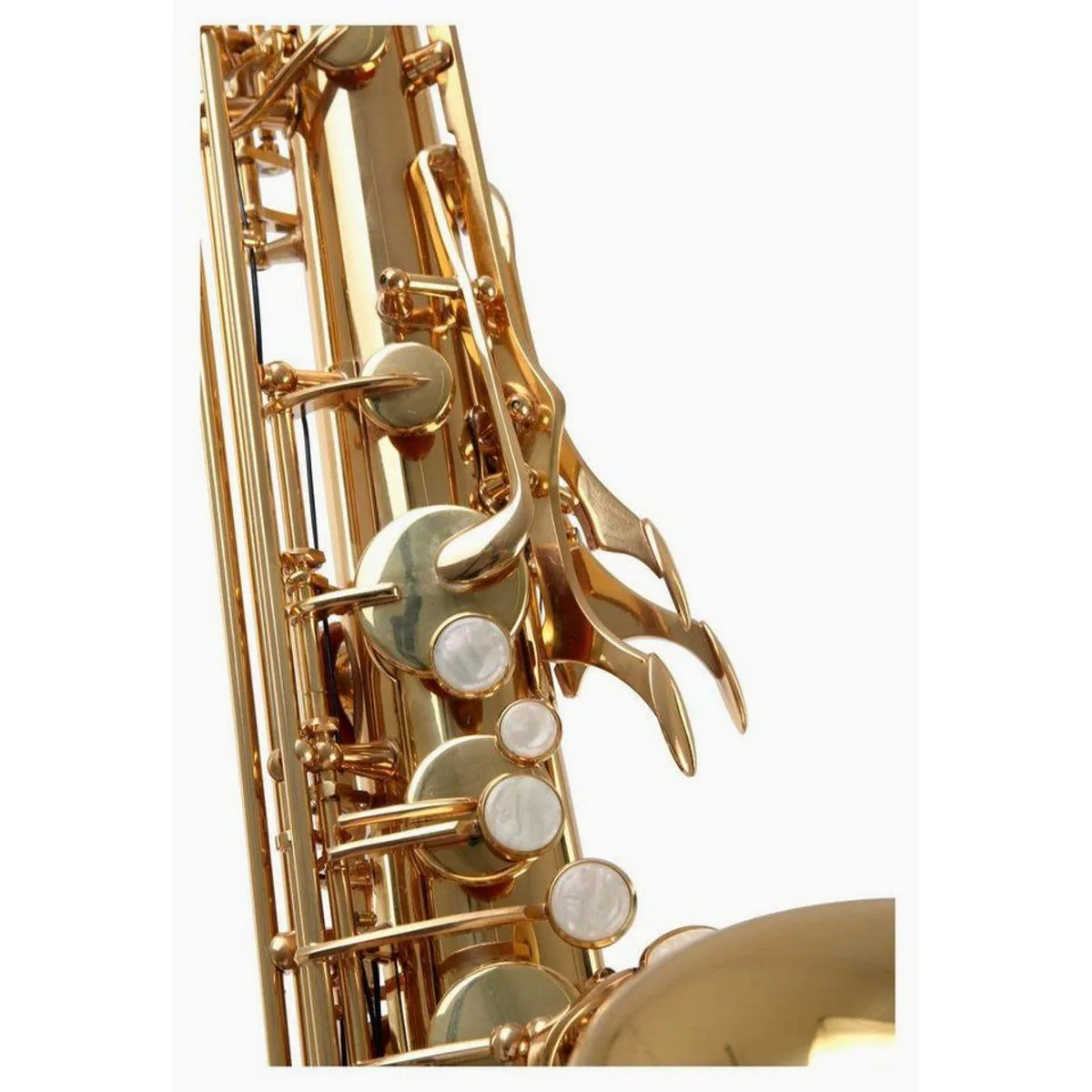 Classic Cantabile TS-450 Tenorsaxophon, inkl. Zubehörset — ergonomische Klappen, klarer Klang, leicht zu spielen 2