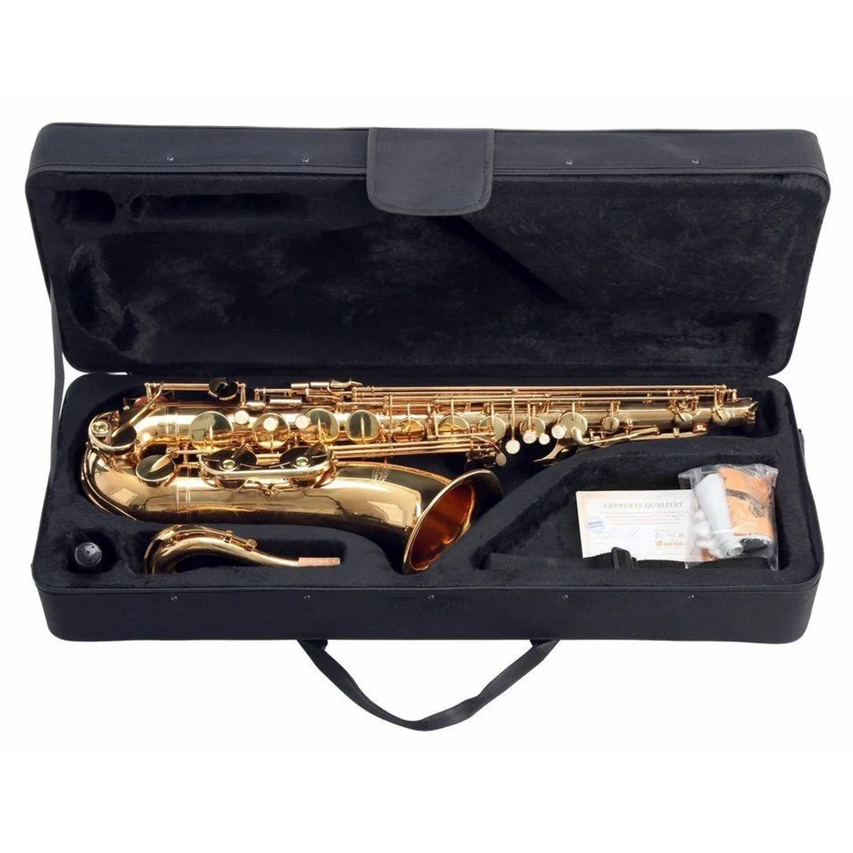 Classic Cantabile TS-450 Tenorsaxophon, inkl. Zubehörset — ergonomische Klappen, klarer Klang, leicht zu spielen 5