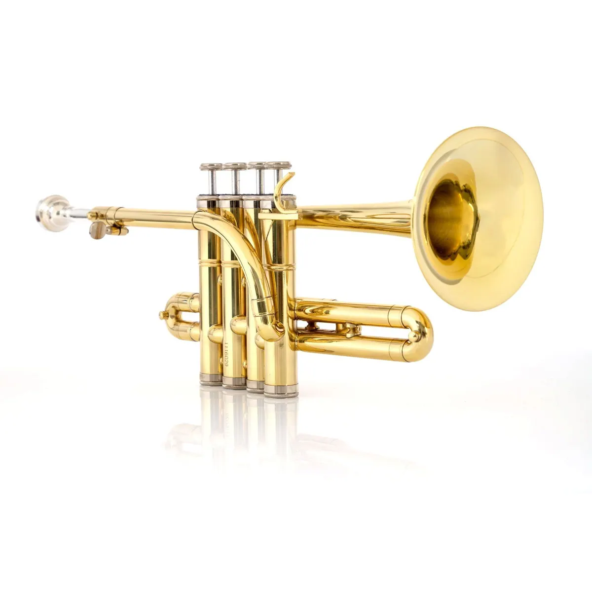 Classic Cantabile PT-196 Piccolotrompete, lange Bauform, inkl. Mundstück und Koffer 3