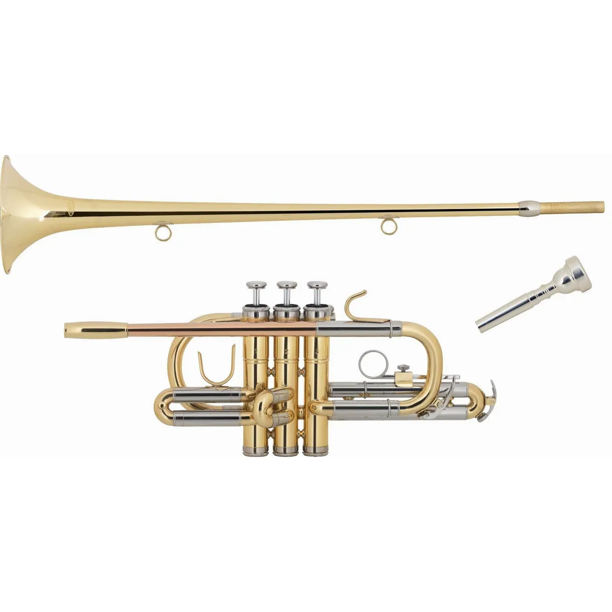 Classic Cantabile TR-45 Herald Trompete, strahlender Klang, individuelles Handling, robustes Design