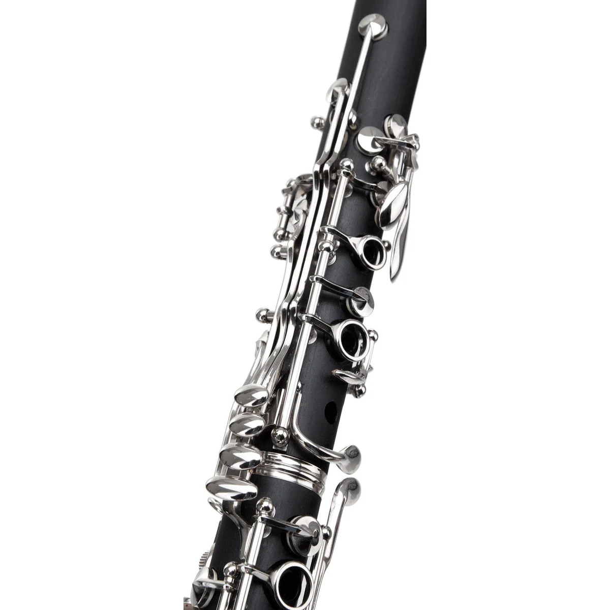 Classic Cantabile Klarinette CLK-45, ABS-Kunststoff, 17 Klappen, versilberte Mechanik 4