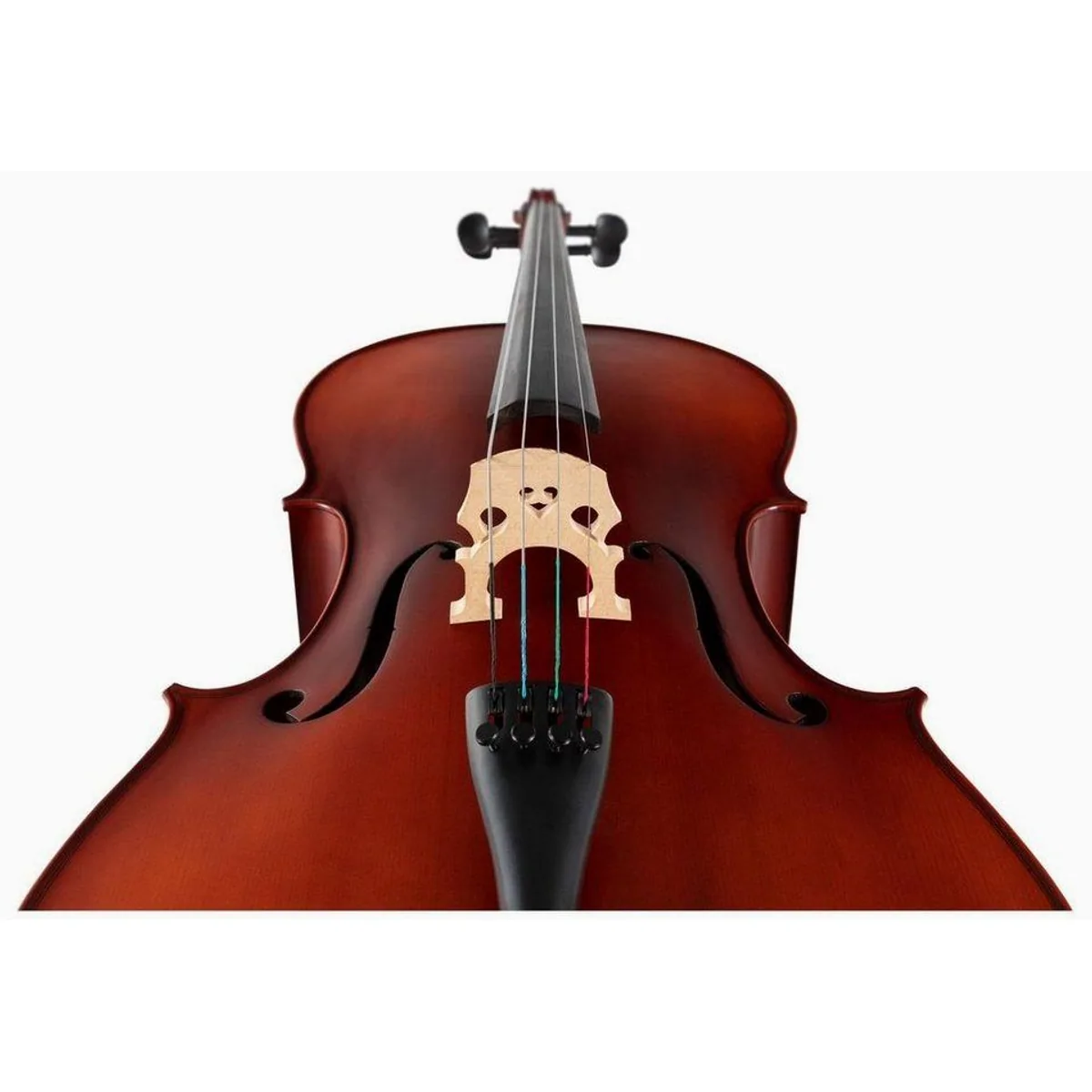 Classic Cantabile Cello Brioso Set, geflammter Ahorn, inklusive Trolley-Koffer — ideal für Einsteiger 5