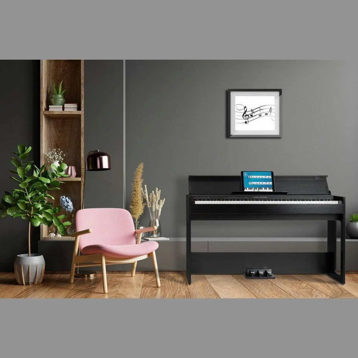 Classic Cantabile DP-S1 Digitalpiano, 88 gewichtete Tasten, Hammermechanik, 10 Klänge 2