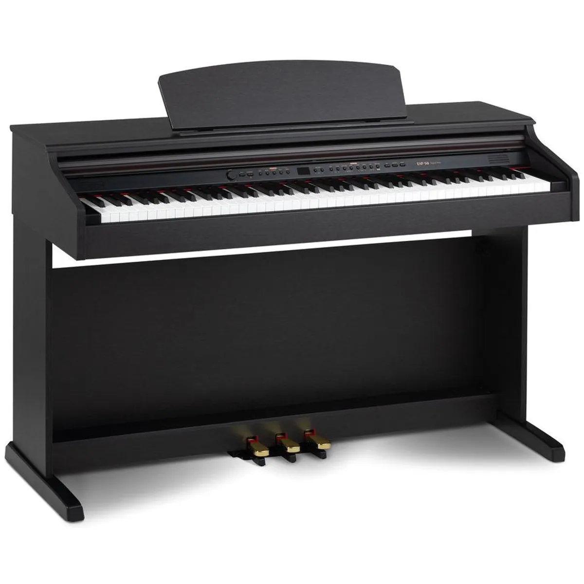 Classic Cantabile DP-50 E-Piano, gewichtete Tastatur, Twin-Piano-Funktion, vielseitige Features