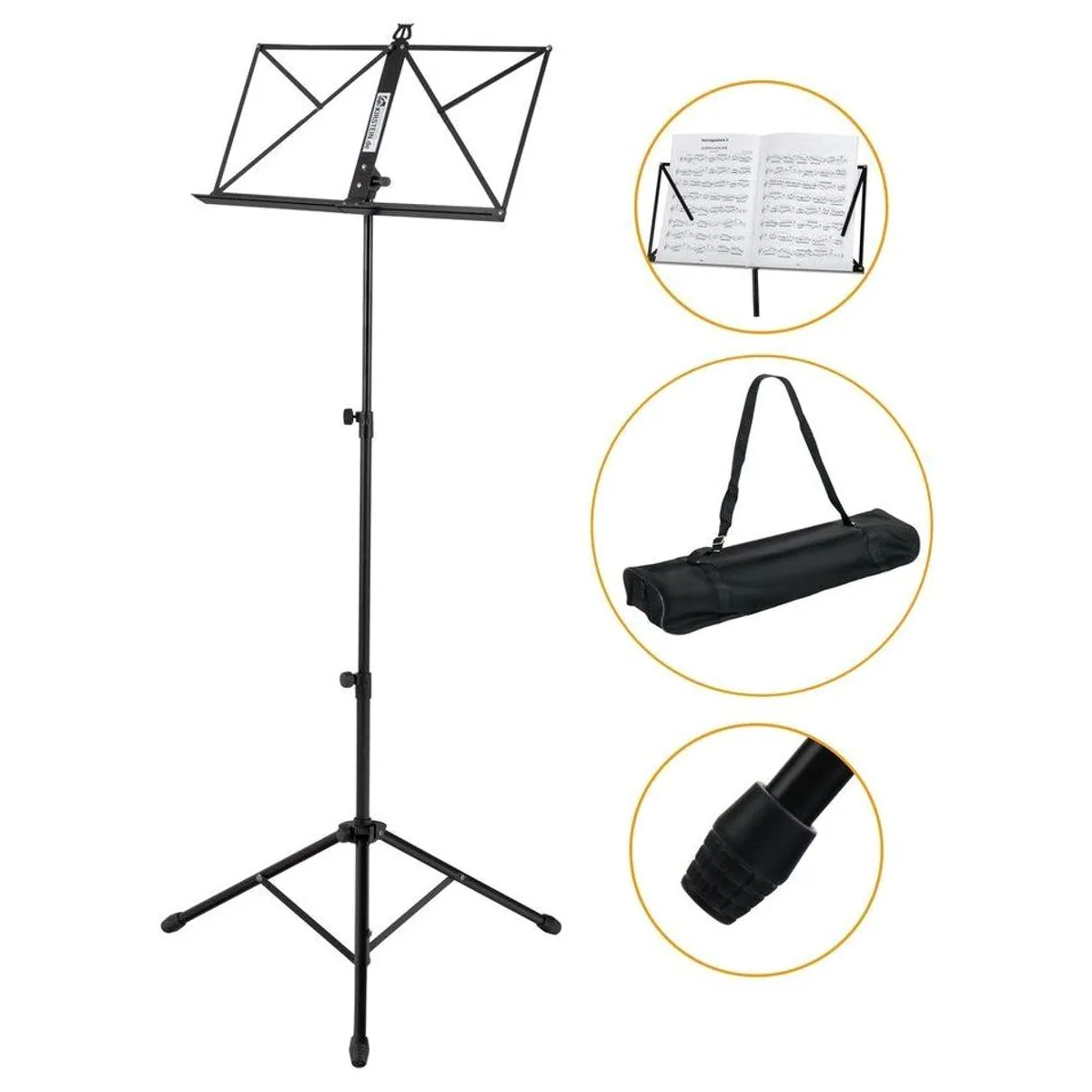 Classic Cantabile FL-200 Querflöte, komplett aus Neusilber, inkl. Zubehör 4