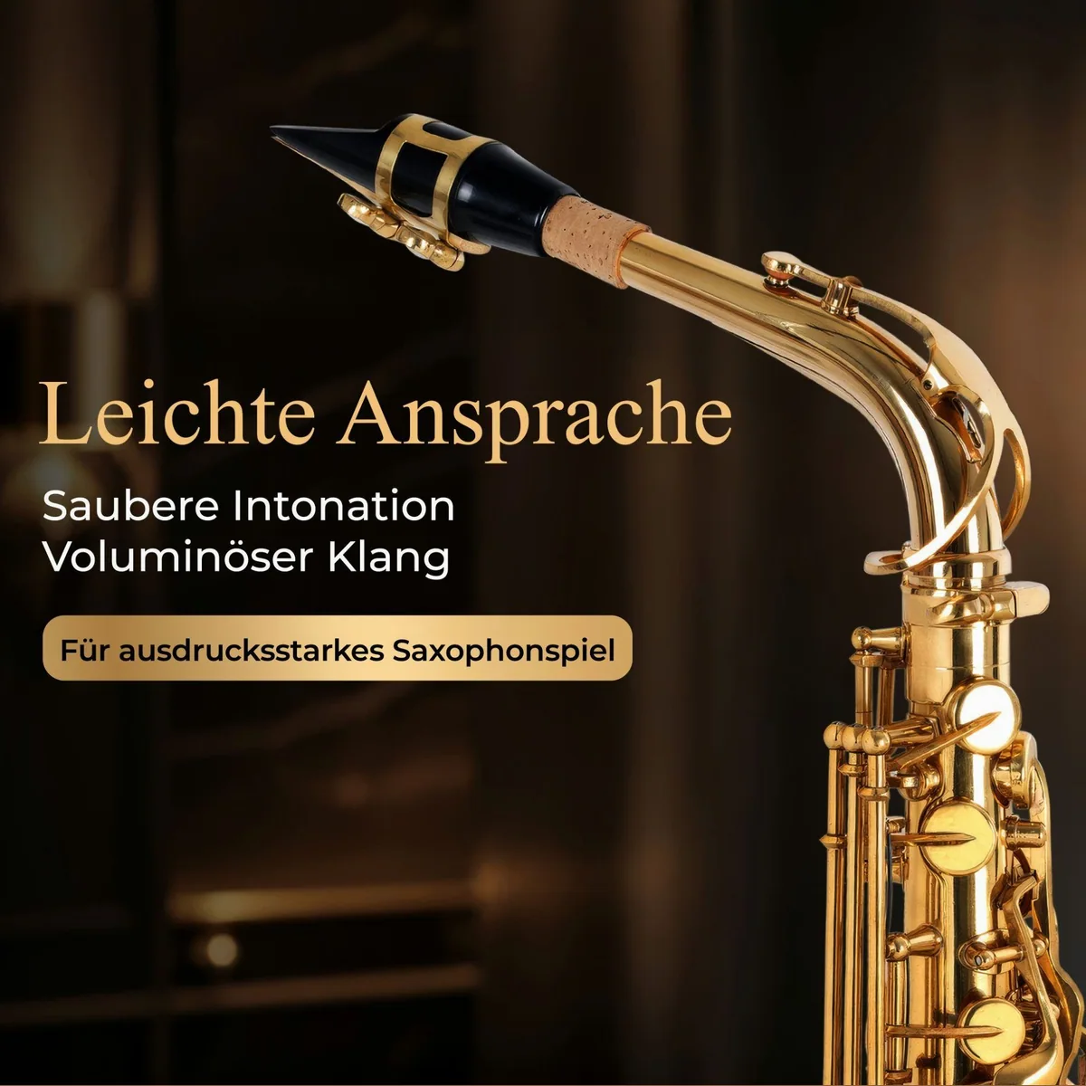 Classic Cantabile Altsaxophon AS-450, leichte Ansprache, klarer Ton, umfangreiches Zubehör 3