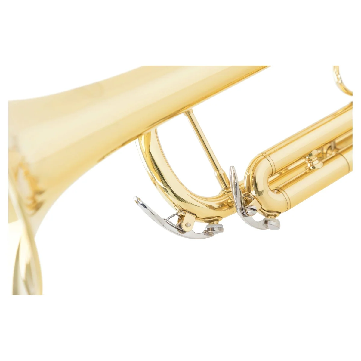 Classic Cantabile TR-30L Trompete, 3 Monel-Ventile, Goldmessing Mundrohr, inkl. Koffer & Mundstück 4