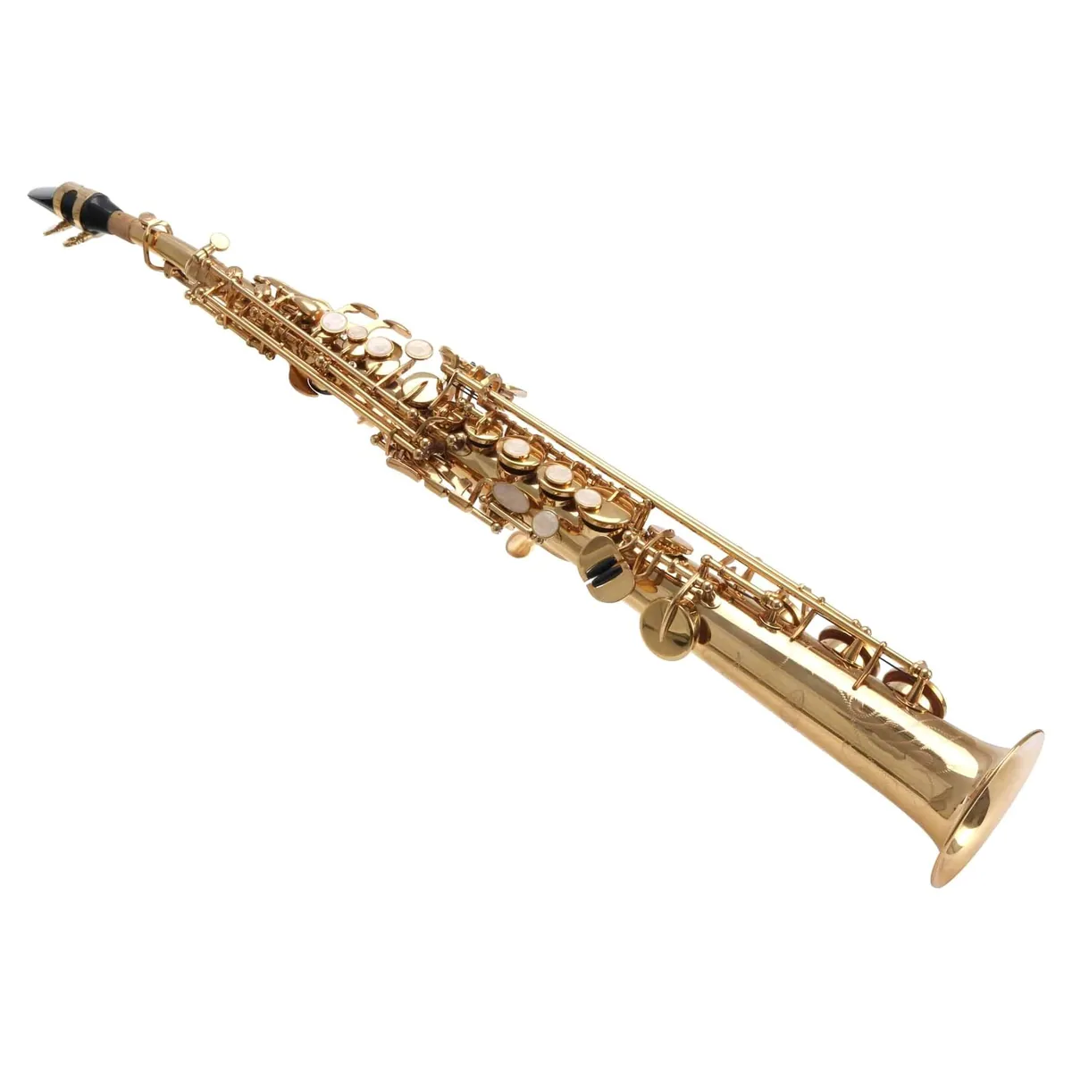 Classic Cantabile SS-450 Sopran Saxophon, ergonomische Klappenmechanik, umfangreiches Zubehör 2