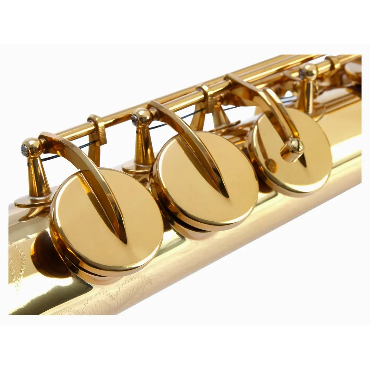 Classic Cantabile SS-450 Sopran Saxophon, ergonomische Klappenmechanik, umfangreiches Zubehör 4