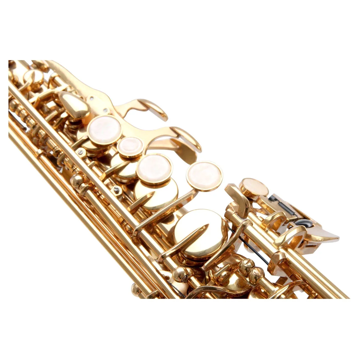 Classic Cantabile SS-450 Sopran Saxophon, ergonomische Klappenmechanik, umfangreiches Zubehör 5