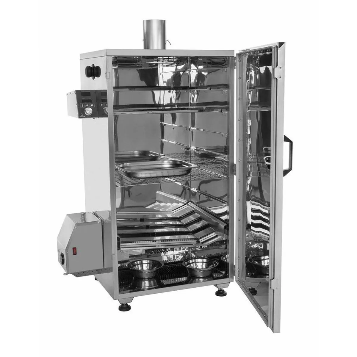 colomi Räucherofen Borniak BBDS 150 SET, automatische Raucherzeugung, präzise Temperaturregelung, 2015 W 3