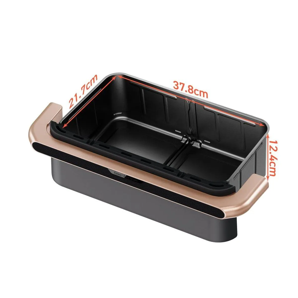 Cosori DualBlaze TwinFry Heißluftfritteuse, 10L, 2 Kammern, 2800 W, WiFi, 70 Rezepte 3