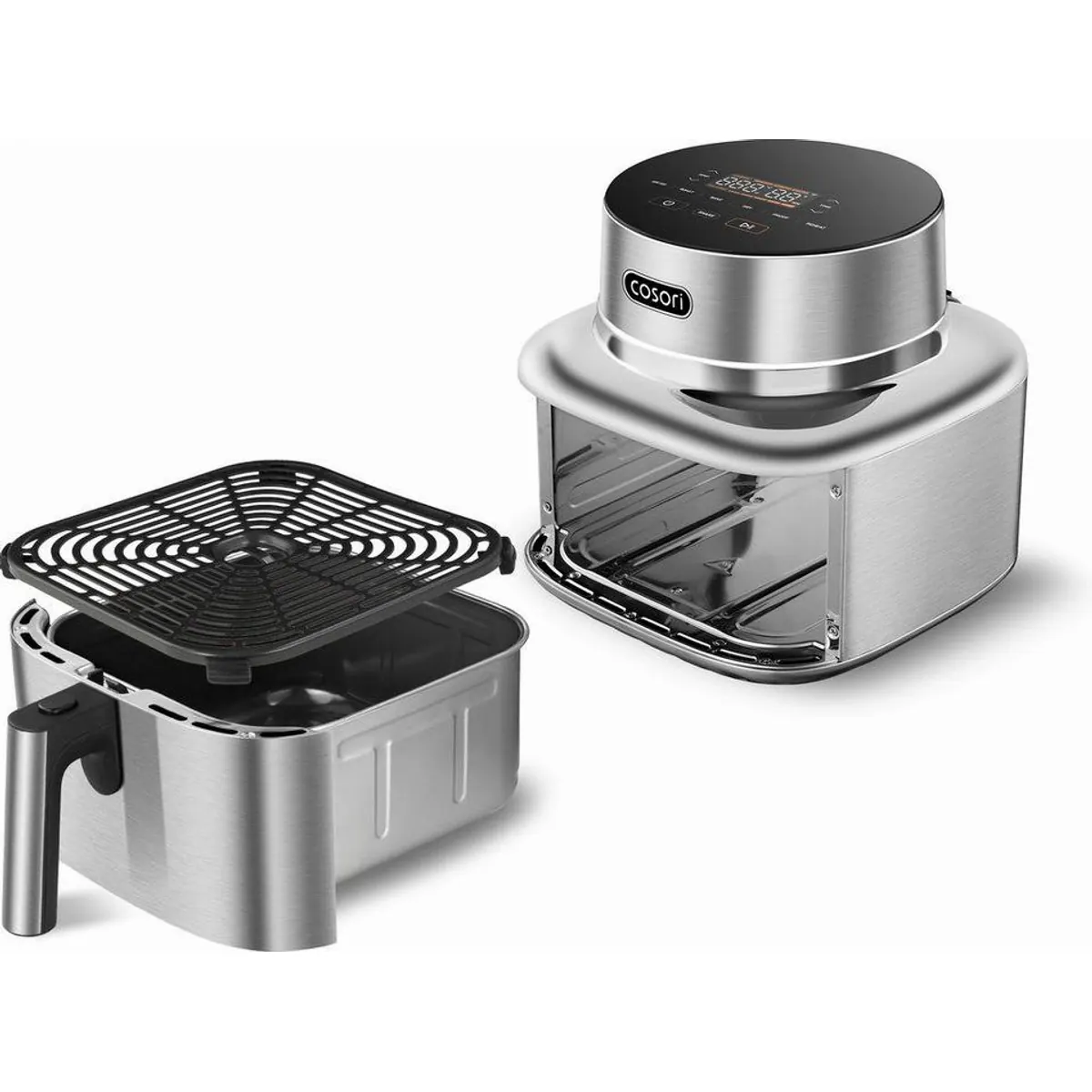 Cosori ICONIC Single Heißluftfritteuse, 6,2 L, Touch-Panel, PFAS-freier Garraum 4