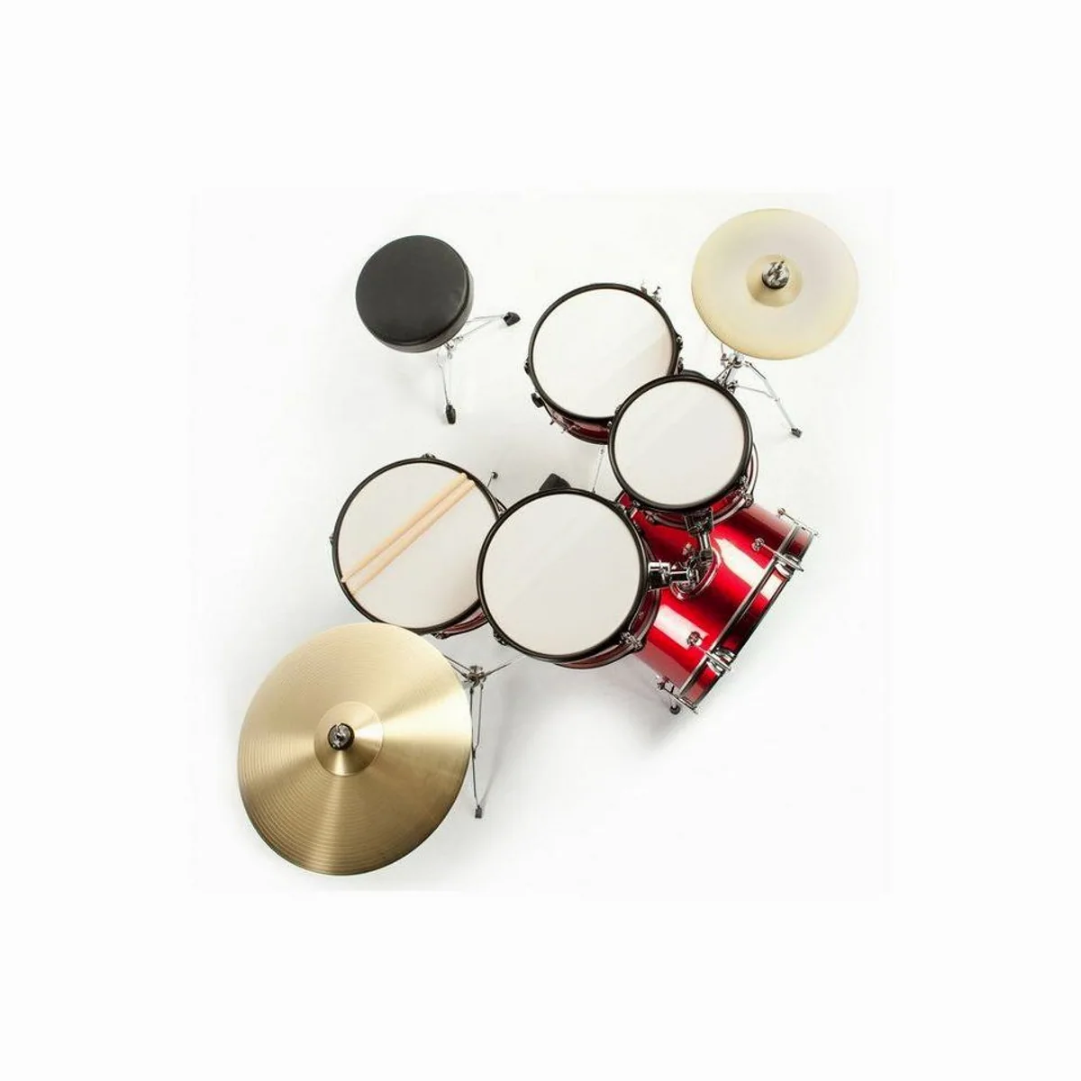 Fame Kiddyset Junior Drumset, 5-teilig, ideal für Kinder von 3-10 Jahren 2