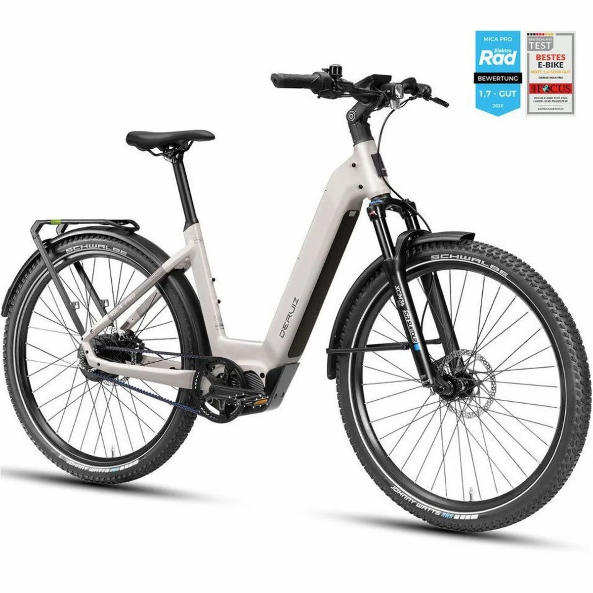 DERUIZ Mica Pro E-Bike, 110 Nm Antrieb, 180 km Reichweite, 180 kg Gesamtgewicht