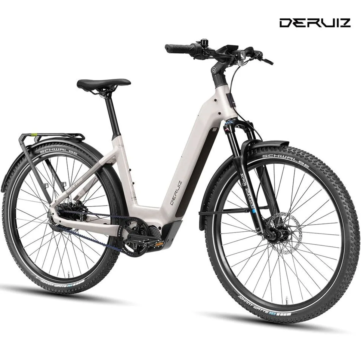 DERUIZ Mica Pro E-Bike, 110Nm Mittelmotor, 720Wh Akku, Tiefeinsteiger