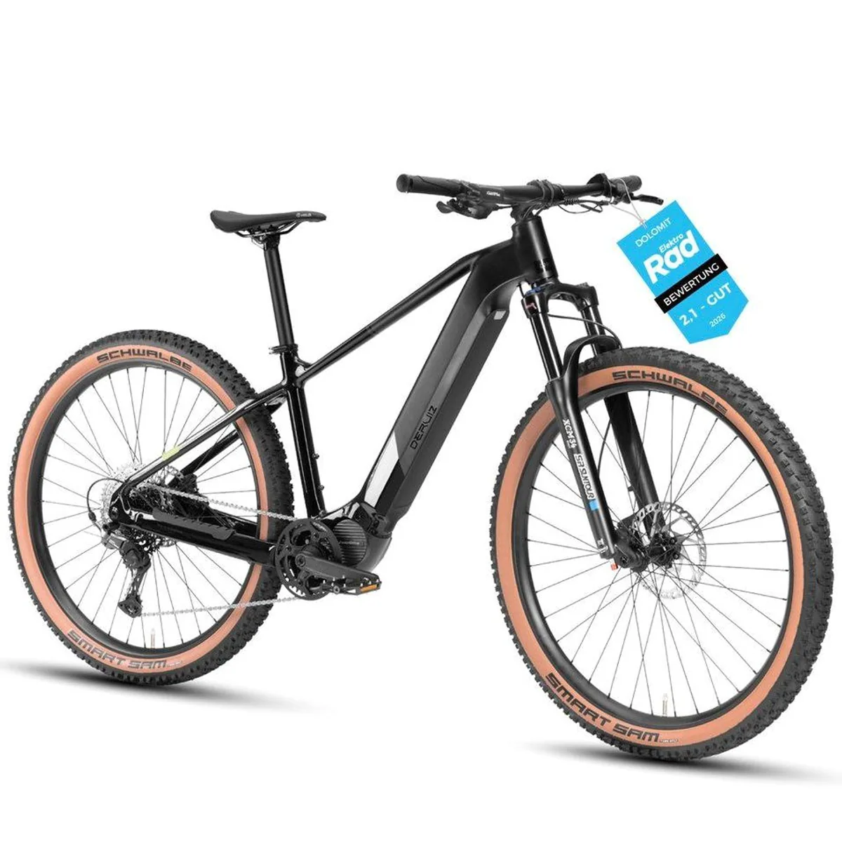 DERUIZ E-Bike Mountainbike Dolomit 29 Zoll, 110 Nm Mittelmotor, 720 Wh Akku