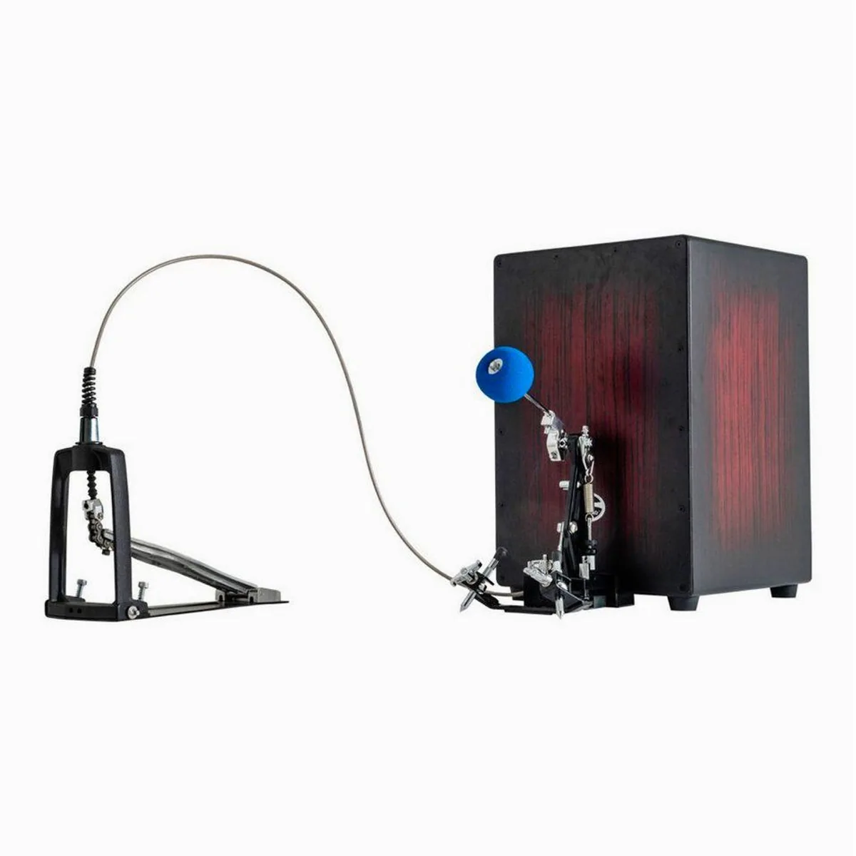 Dixon PP-CPP Plus Cajon Pedal, flexibles Beater-System, robustes Design — inkl. Tragetasche und Cajon-Pad 3