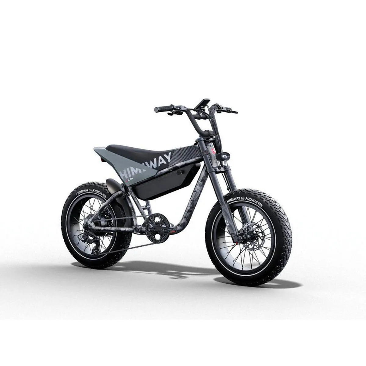 DOTMALL Himiway C5 E-Bike, 250W Motor, 48V 20Ah Akku, Doppelschulter-Stoßdämpfer
