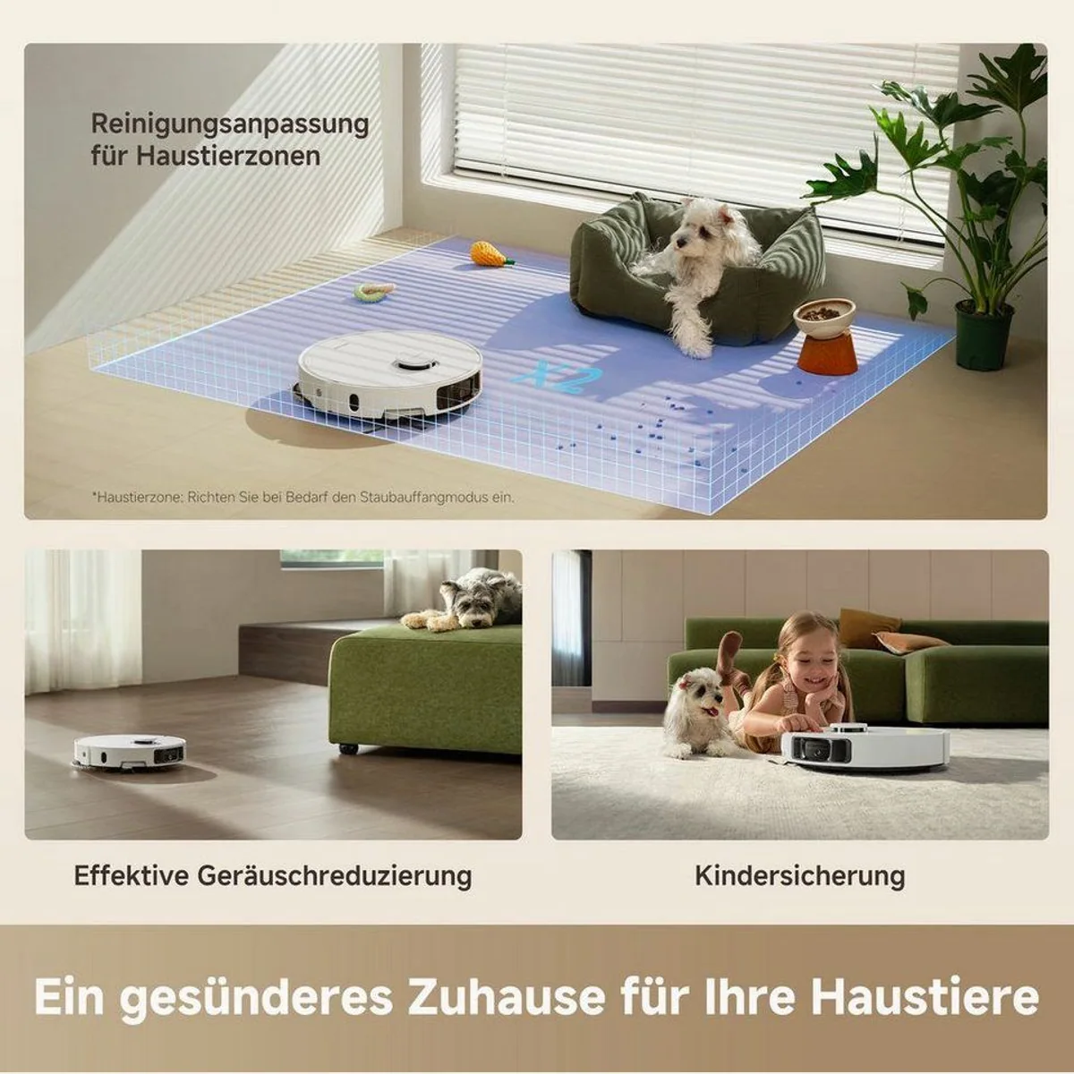 Dreame L10s Ultra Gen 3 Saugroboter, starke Saugleistung, Dual-Wischpads, App-Steuerung 2