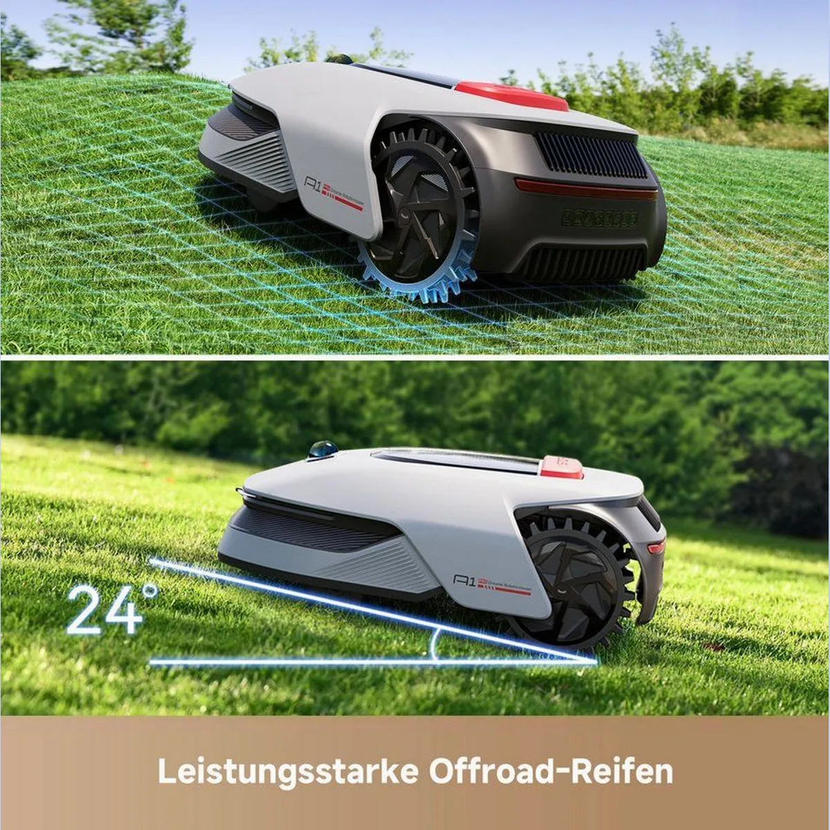 Dreame Mower A1 Pro, präzise Navigation, duales Kartenmanagement, für Flächen bis 2000 m² 5