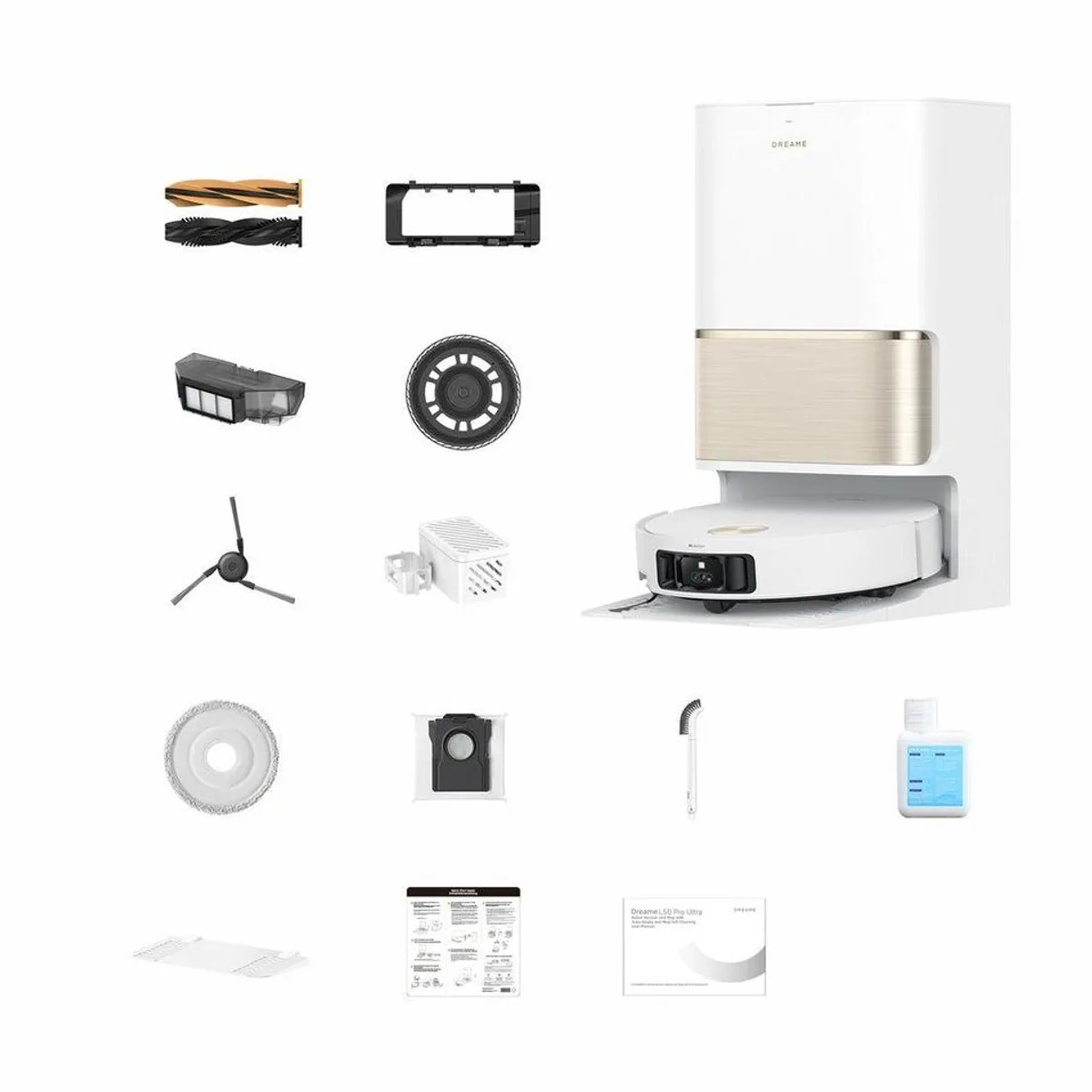 Dreame L50 Pro Ultra, 19500 Pa Saugkraft, automatische Basisstation, Wischfunktion mit 75 °C 2