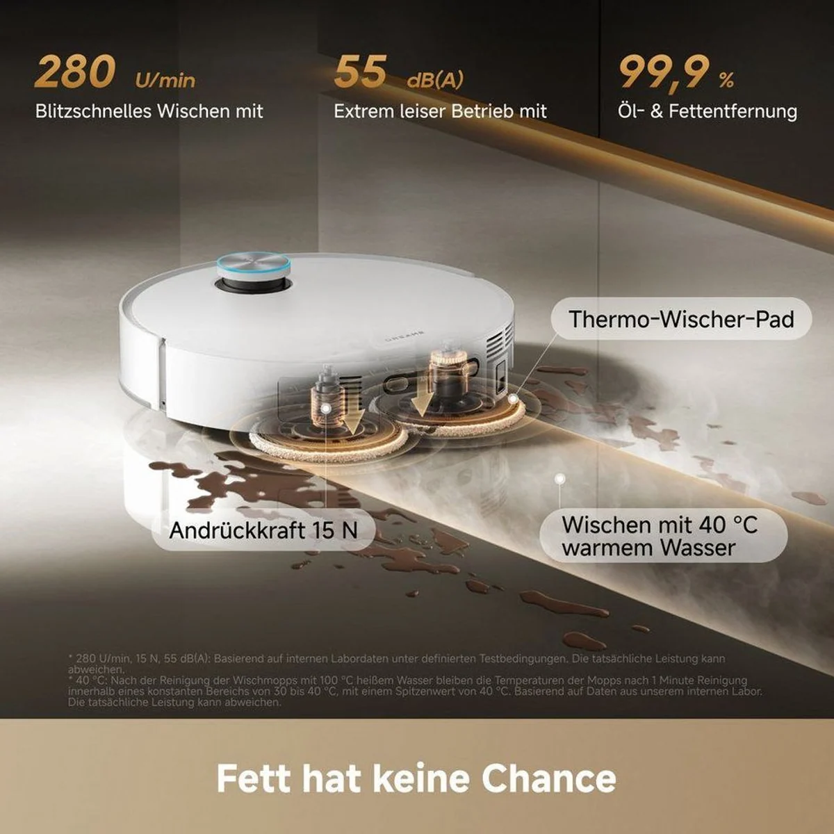 Dreame X60 Pro Ultra Complete, 600 W, selbstreinigende Wisch-Pads, All-in-One-Basisstation 4