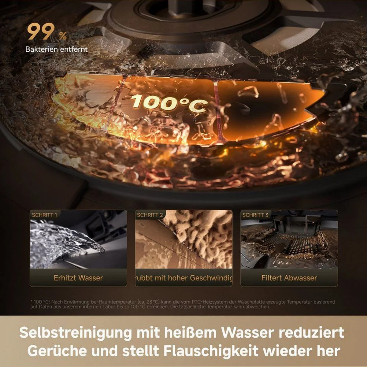 Dreame X60 Pro Ultra Complete, 600 W, selbstreinigende Wisch-Pads, All-in-One-Basisstation 5