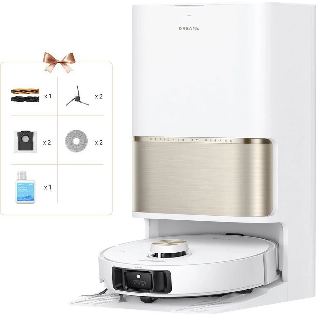 Dreame Saugroboter L50s Pro Ultra, 600 W, beutellos, App-Steuerung