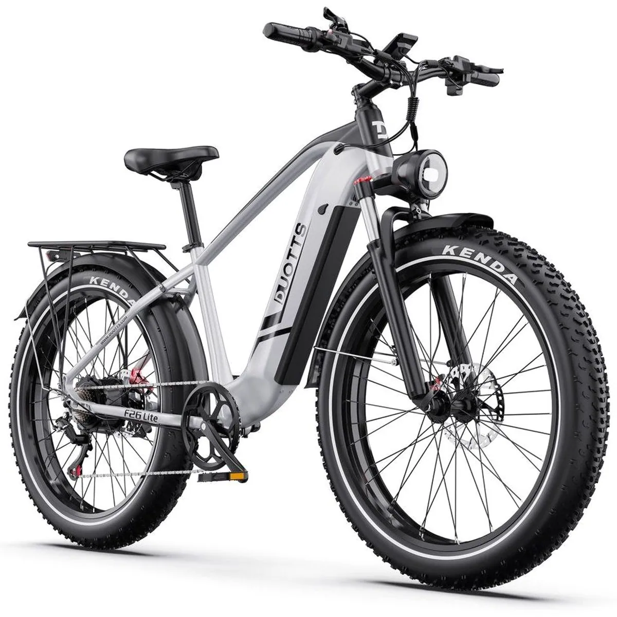 DUOTTS E-Bike F26lite, 100 km Reichweite, 250 W Motor, 7-Gang Shimano 2