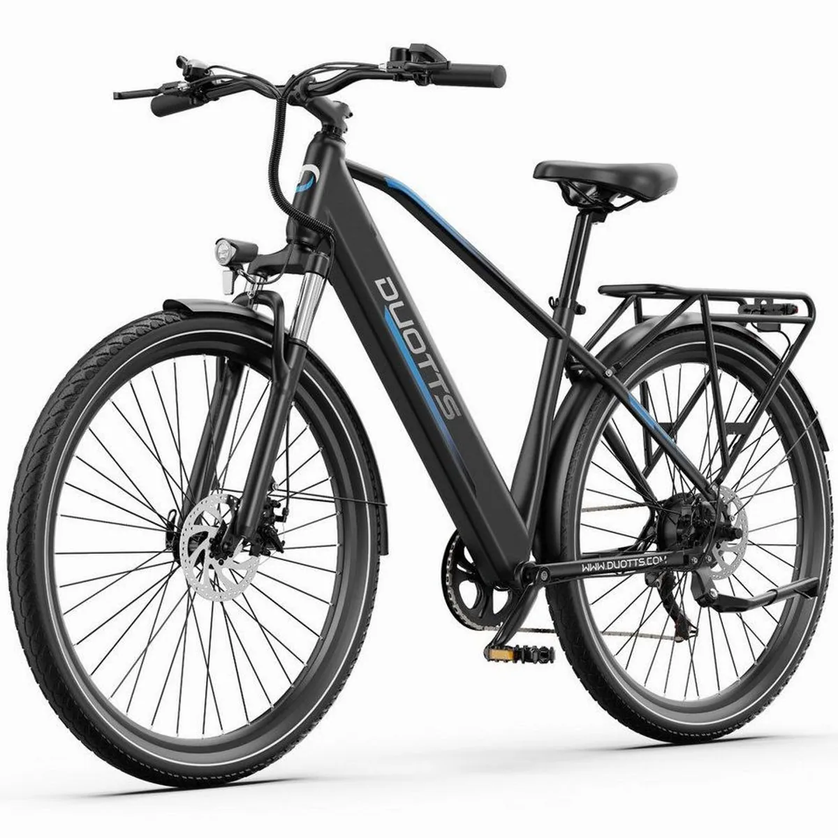 DUOTTS C29 Lite E-Bike, 90 km Reichweite, 250W Motor, 7-Gang-Schaltung