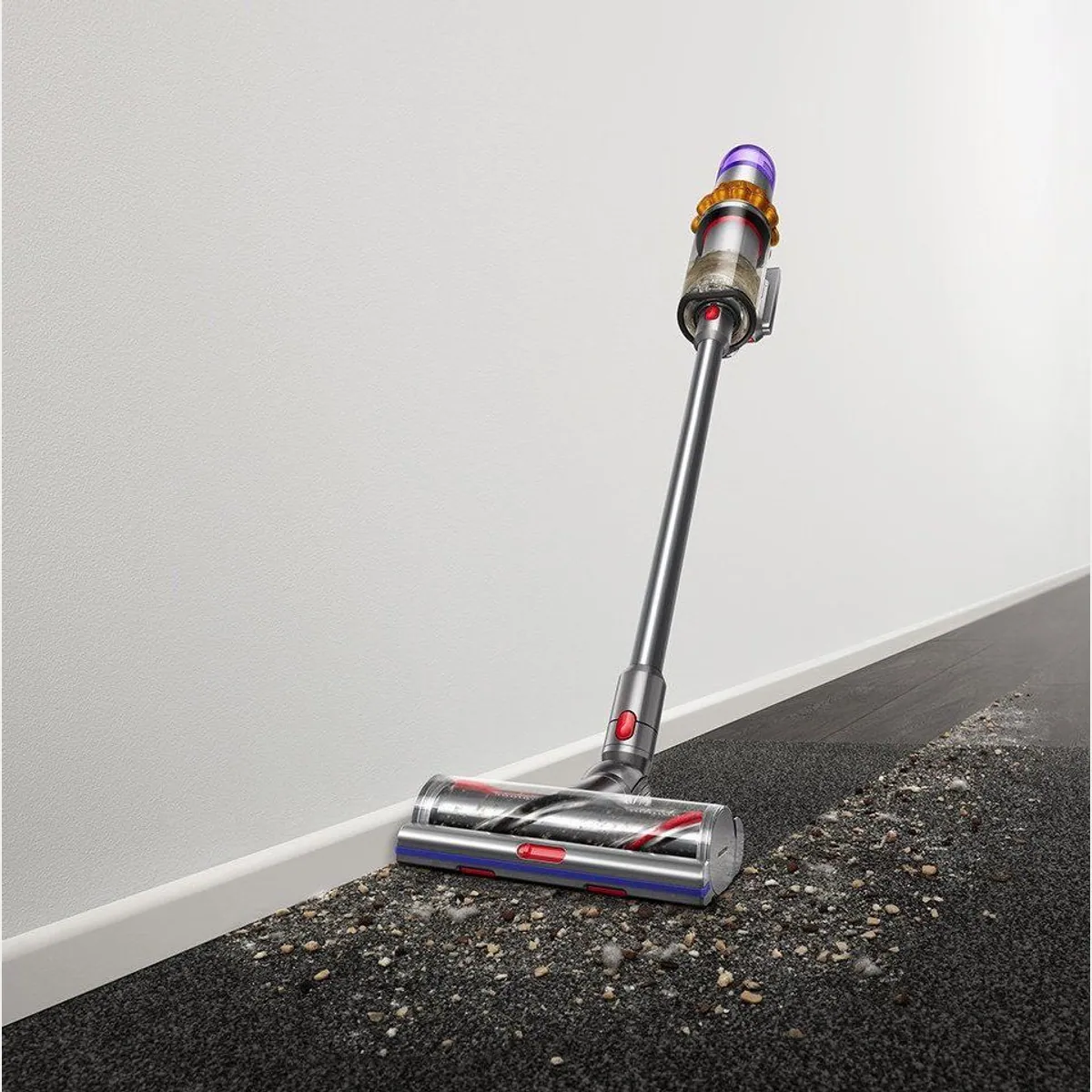DYSON V15 Detect Absolute, höchste Saugkraft, intelligente Stauberkennung, lange Akkulaufzeit 3