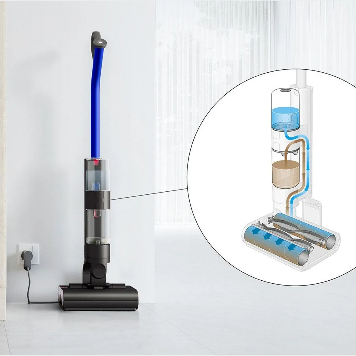 DYSON WashG1 Nassreiniger, kraftvolle Reinigung, lange Laufzeit, vielseitig einsetzbar 2