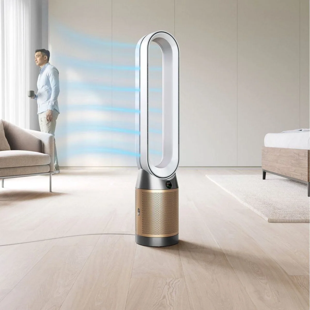 DYSON Purifier Cool PC2, 2-in-1 Luftreiniger & Ventilator, Echtzeit-Luftqualität 4
