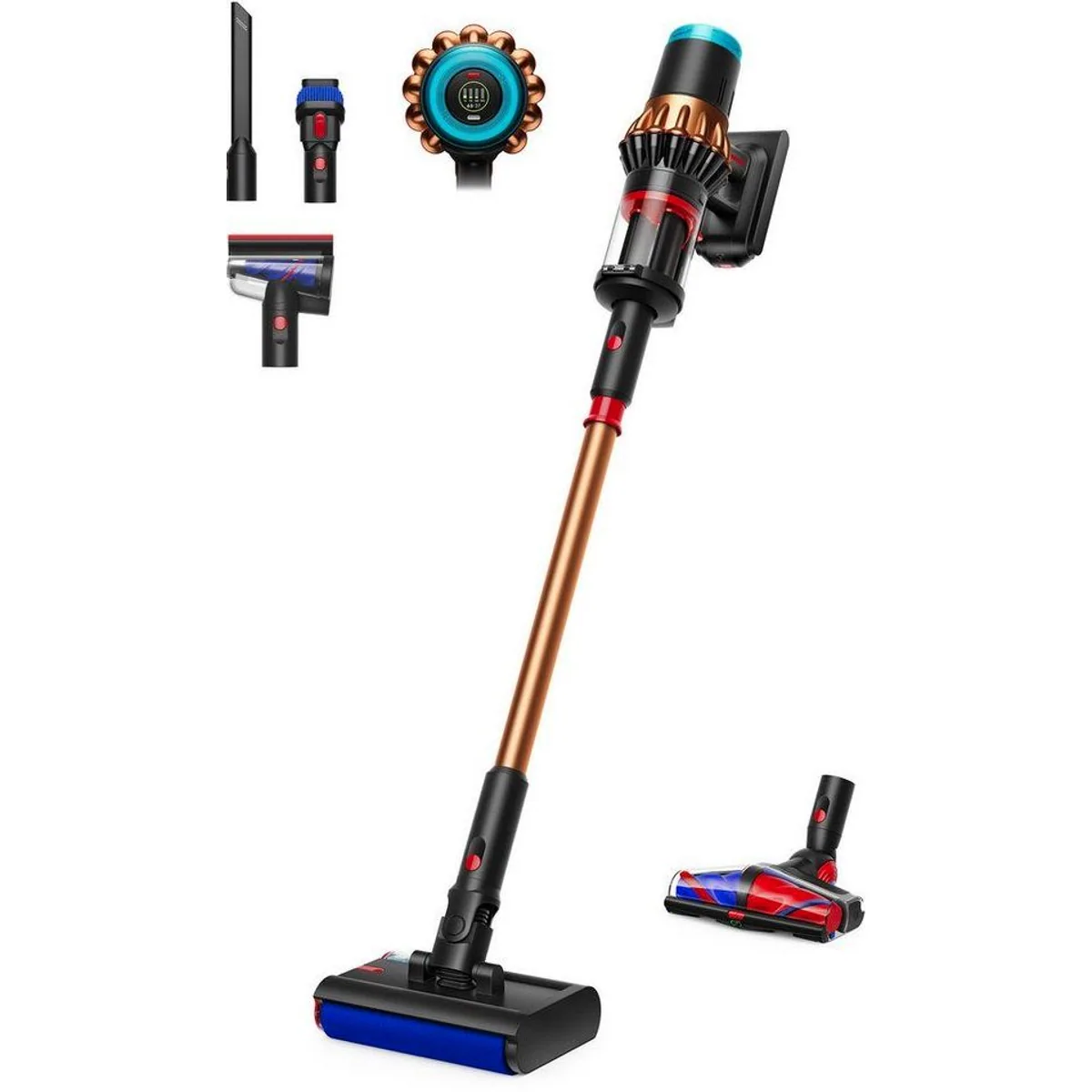 DYSON V16 Piston Animal Stielstaubsauger, 70 Minuten Laufzeit, 900 W