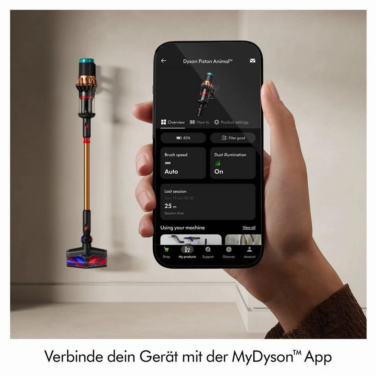 DYSON V16 Piston Animal Stielstaubsauger, 70 Minuten Laufzeit, 900 W 5