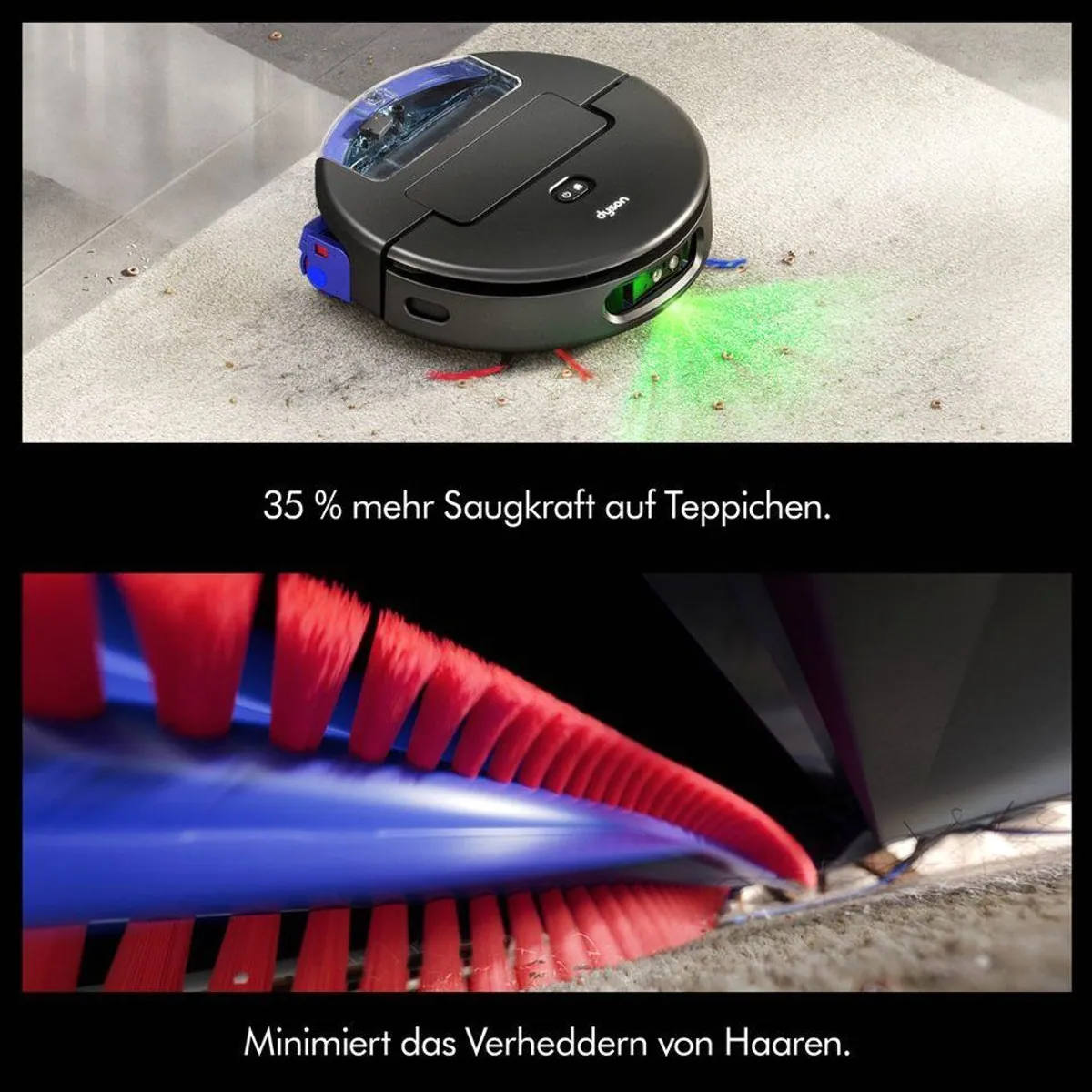 DYSON Saugroboter mit Wischfunktion, intelligente Fleckenbeseitigung, beutellos 4